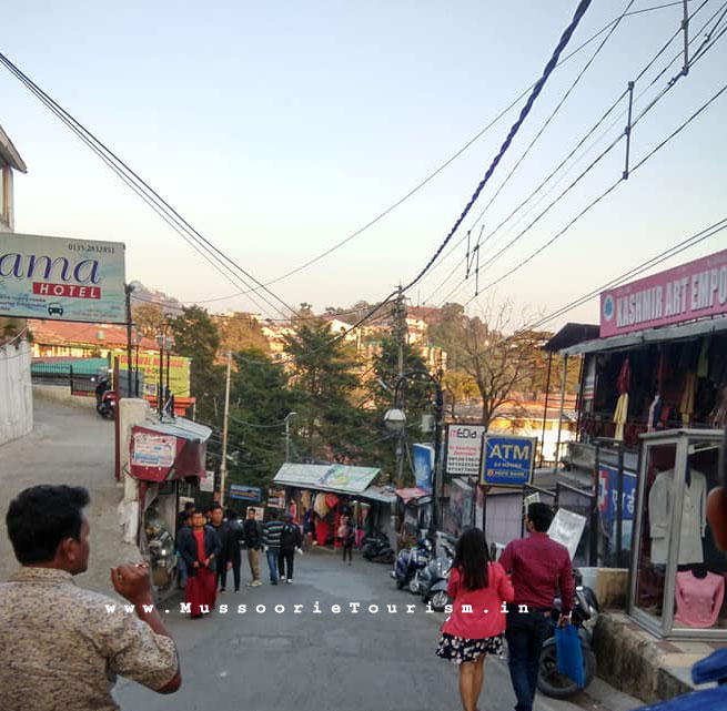 Mall Road - Mussoorie Uttarakhand