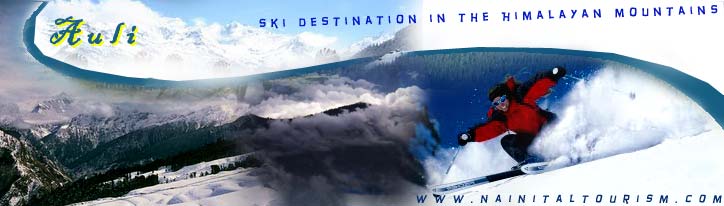 Auli - Ski Destination in the Himalayan Mountains
